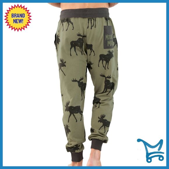 Other - Men's Terry Cloth Jogger Sweatpants with Pockets, Elastic Waist